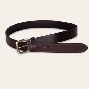 FRYE 35 MM PULL UP LEATHER BELT BROWN 40 NWOT